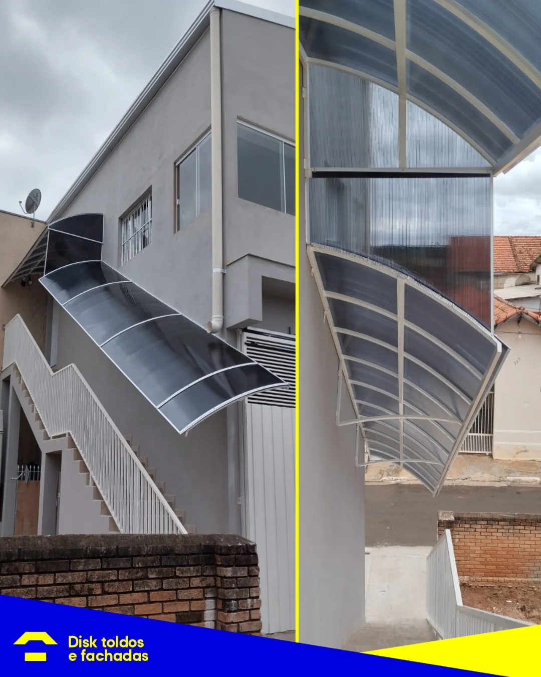 Coberturas em policarbonato para qualquer situação!